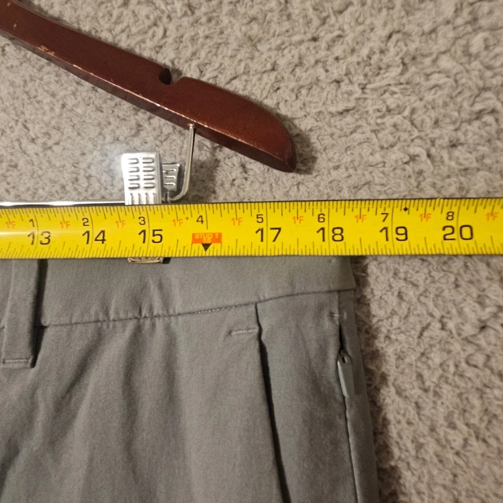 Lululemon Commission Pant Classic Warpstreme Blue Grey Slim Mens 36 x 29 LM5B67S